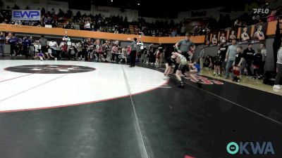 58 lbs Round Of 16 - Braxton Nix, Tuttle Wrestling vs Michael Brown, Duncan Demon Wrestling