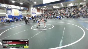 126 lbs Champ. Round 3 - Kavi Garvey, Dana Hills vs Ian Encarnacion, Costa Mesa