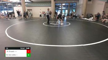 113 lbs Cons. Semi - Kingston Cruzat, Mad Dawg WC vs Makai Van Natta, Hanford Bullpups