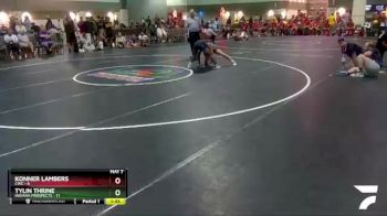 126 lbs Round 2 (6 Team) - Tylin Thrine, Indiana Prospects vs Konner Lambers, CWC