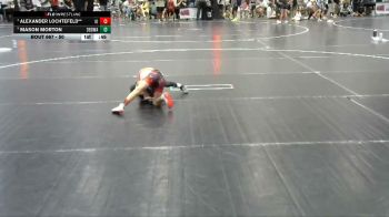 50 lbs Cons. Round 3 - Mason Morton, Dead By Dawn Wrestling Academy vs Alexander Lochtefeld**, Indiana Outlaws
