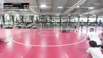 126 lbs Quarterfinal - Daniel Lazo, Apple Wrestling Academy vs Robert Coleman Jr, Legacy Wrestling