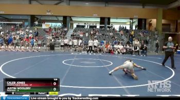 106 lbs Quarterfinals (8 Team) - Justin Woolery, Piedmont vs Caleb Jones, Coweta Public School