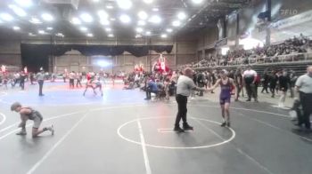 106 lbs Quarterfinal - Christopher Vallejos-Meredith, Northside Wrestling vs Zandon Ness, Ridge WC