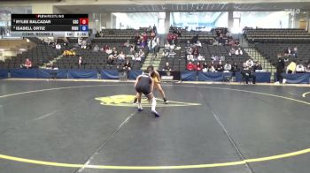 110 lbs Cons. Round 3 - Rylee Balcazar, Chadron vs Isabell Ortiz, Fort Hays State