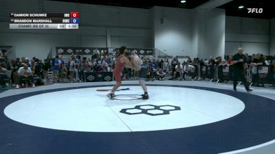 97 kg Champ. Rd Of 32 - Damion Schunke, SOUTHWEST WRESTLING CLUB vs Brandon Marshall, Big Game Wrestling Club