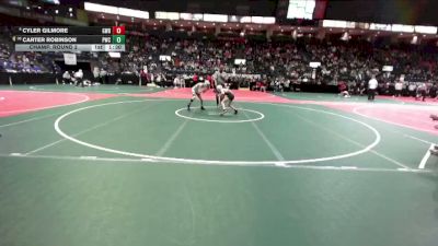78 lbs Champ. Round 2 - Carter Robinson, PWCA vs Cyler Gilmore, GWRA