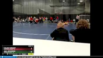 95 lbs Round 3 (6 Team) - Reo Edwards, Wyoming Gold vs Caleb Wright, Nebraska Silver