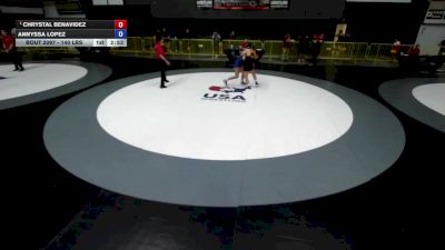 140 lbs Champ. Round 1 - Chrystal Benavidez vs Annyssa Lopez