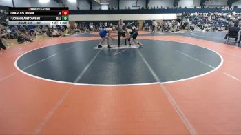 197 lbs Champ. Round 1 - Charles Dunn, Johns Hopkins vs John Santowski, Washington And Lee