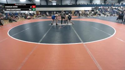 197 lbs Champ. Round 1 - Charles Dunn, Johns Hopkins vs John Santowski, Washington And Lee
