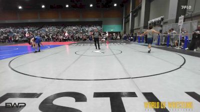 160 lbs Quarterfinal - Tristan Hao, Syracuse Wrestling Club (Utah) vs Hans Kamm, Salem Elite Mat Club