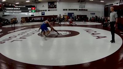 149 lbs Cons. Round 3 - Connor Nagela, Msoe vs Ashton Massaro, Aurora Universtiy