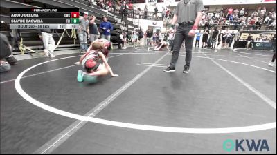 58 lbs Consolation - Aruto DELUNA, CacheWrestlingClub vs Slayde Bagwell, Tuttle Wrestling