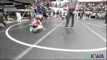 58 lbs Consolation - Aruto DELUNA, CacheWrestlingClub vs Slayde Bagwell, Tuttle Wrestling