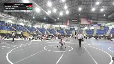 64 lbs Rr Rnd 2 - LillyAnn Lowder, Englewood Pirates (PYS) vs Amelia Soto, Jefferson Wrestling Club