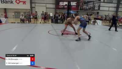 70 kg Consi Of 16 #1 - Sam McMonagle, Brown Regional Training Center vs Cade Wirnsberger, Buffalo Valley Regional Training Center