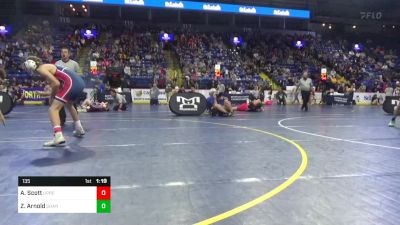 124 lbs Round Of 32 - Josh Foster, West Perry vs Kamdyn Borrero, Millcreek