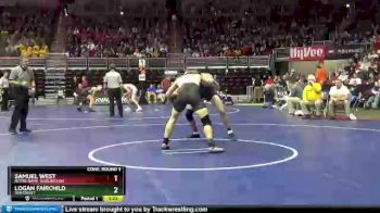 2 lbs Cons. Round 3 - Samuel West, Notre Dame, Burlington vs Logan Fairchild, Winterset