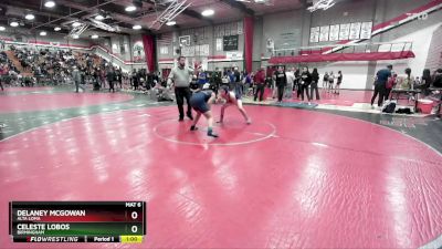 130 lbs Cons. Round 3 - Delaney McGowan, Alta Loma vs Celeste Lobos, Birmingham