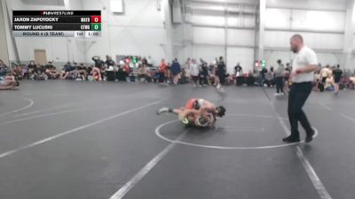 110 lbs Round 4 (8 Team) - Jaxon Zapotocky, Mat Assassins Black vs Tommy Lucuski, CTWHALE Green