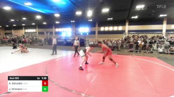 190 lbs Round Of 64 - Andrew Salvador, Chino Hills WC vs John Ortmann, Chain Wr Ac