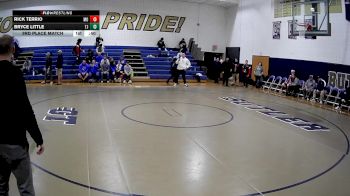 189 lbs 3rd Place Match - Rick Terrio, Moon vs Bryce Little, Thomas Jefferson