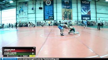130 lbs Rd# 1 9:00am Friday - Jovani Solis, Cali Red vs Ryker Carter, VA Team Predator