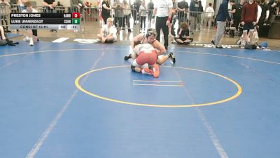 172-H lbs Consi Of 16 #1 - Preston Jones, Hamburg vs Luke Unverzagt, Sachem North