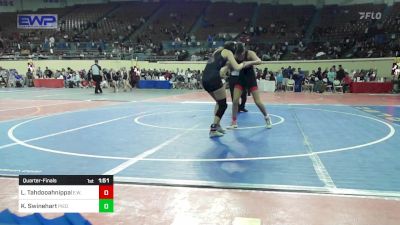 105 lbs Quarterfinal - Lulu Tahdooahnippah, Elgin Wrestling vs Kaitlynn Swinehart, Piedmont