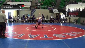 140 lbs Finals (8 Team) - Caleb Holloway, Springville vs Isaac Ferguson, Scottsboro
