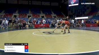 138 lbs Cons 32 #2 - Jeremy Paradice, Georgia vs Kyle Richardson, Idaho