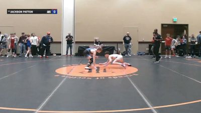 96 lbs Cons. Rd Of 16 - Dominick DeFilippis, Yale Street WC vs Jackson Patton, Arsenal Wrestling Club