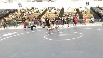 44 lbs Quarterfinal - Ronan Van Buren, Gorilla Grapplers vs Kamden Foster, Journeymen Wrestling Club