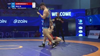 86 kg Repechage #3 - Tornike Samkharadze, Georgia vs Harun Kilic, Turkiye