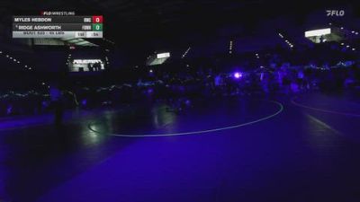45 lbs Cons. Sub-semis - Myles Hebdon, Roy Wrestling Club vs Ridge Ashworth, Fortius Wrestling