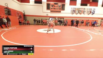 170 lbs Quarterfinal - Liam Bogle, Deer Park vs Kason Fortune, Dayton