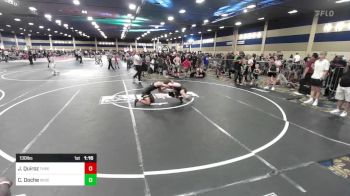 130 lbs Round Of 32 - Jesse Quiroz, Threshold WC vs Connor Doche, Widefield HS