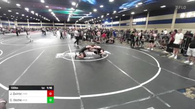 130 lbs Round Of 32 - Jesse Quiroz, Threshold WC vs Connor Doche, Widefield HS