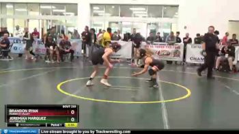 106 lbs Cons. Round 1 - Jeremiah Marquez, Westminster vs Brandon Ryan, Murrieta Valley