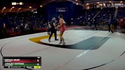 155 lbs Cons. Round 5 - Catalina Santiago, Gloucester vs Matilda Hruby, Brighton