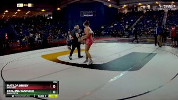 155 lbs Cons. Round 5 - Catalina Santiago, Gloucester vs Matilda Hruby, Brighton