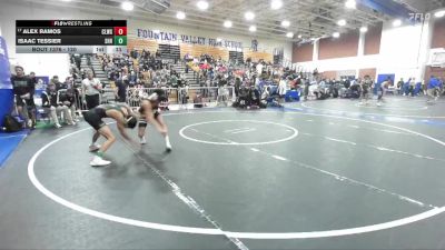 120 lbs Cons. Round 7 - Isaac Tessier, South Hills Hs vs Alex Ramos, Clovis West