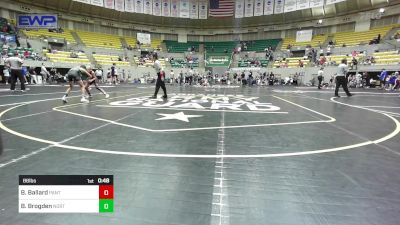 86 lbs Final - Bentley Ballard, Panther Youth Wrestling-CPR vs Baker Brogden, North DeSoto Wrestling Academy