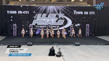 Koach All Stars - Omega [2024 L4.2 Senior Coed - D2 Day 1] 2024 The U.S. Finals: Des Moines