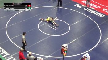 89 lbs Round Of 64 - Ben Kinney, Butler vs Zane Conley, Conemaugh Township