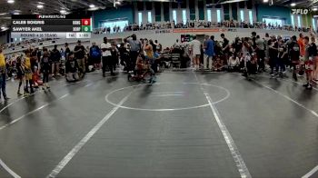 96 lbs Round 4 (6 Team) - Sawyer Akel, Florida Scorpions vs Caleb Boigris, KONG ELEM