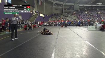 165 lbs Quarters & 1st Wb (16 Team) - Rider Trumble, Cumberlands (Ky.) vs Anthony Federico, Southeastern