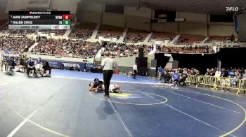 157-D1 Cons. Semi - Kaleb Cruz, Sunnyside High School vs Jake Jampolsky, Mountain View (Mesa) High School