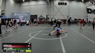 80 lbs Round 3 (4 Team) - Jack Lauer, Mat Warriors Black vs Piper Full, Mat Assassins Red